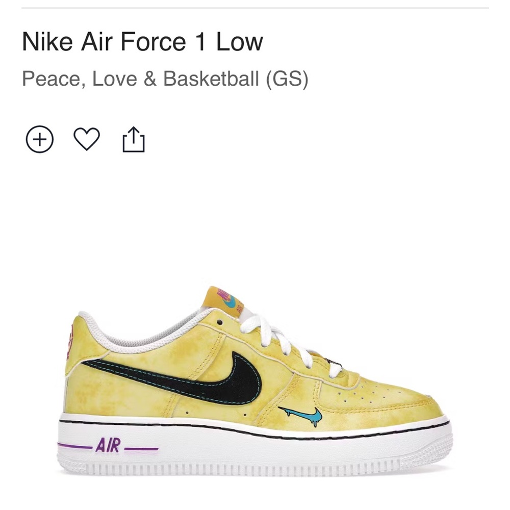 Nike Air Force 1 Low Peace, Love & Basketball